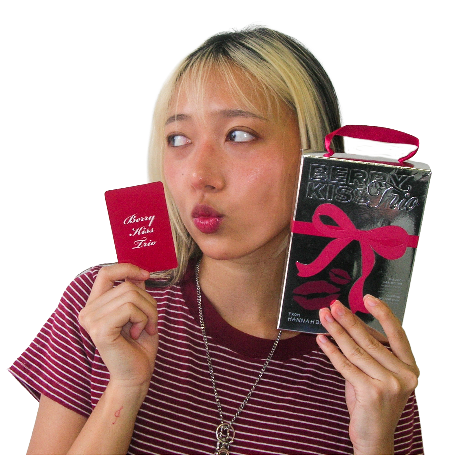 rom&nd x hannah bahng: Berry Kiss Trio