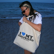i love my gf jumbo tote bag