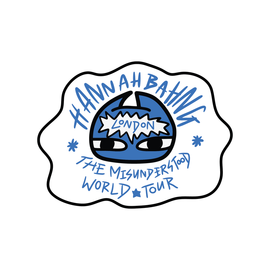 The Misunderstood Tour City Sticker - Europe