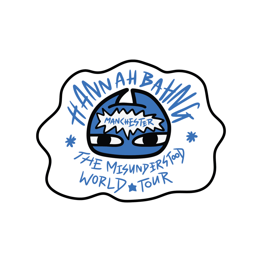 The Misunderstood Tour City Sticker - Europe