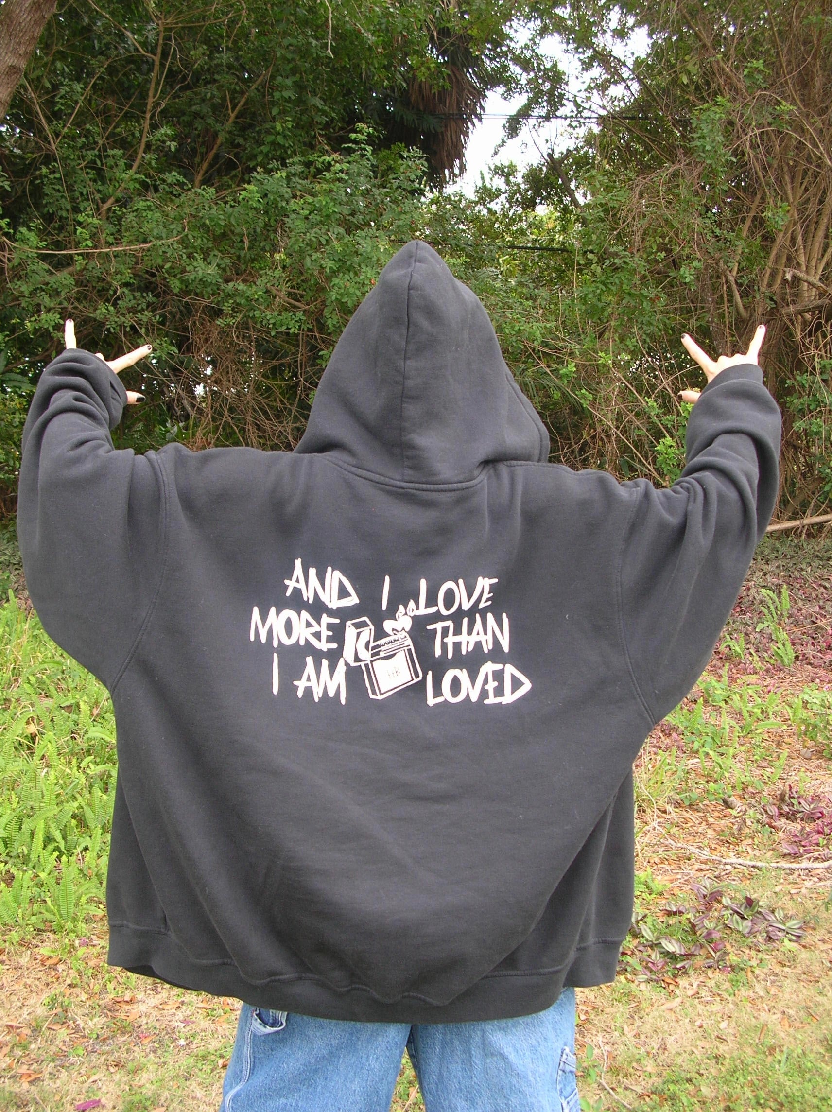 Orchid / Flame Zip Hoodie