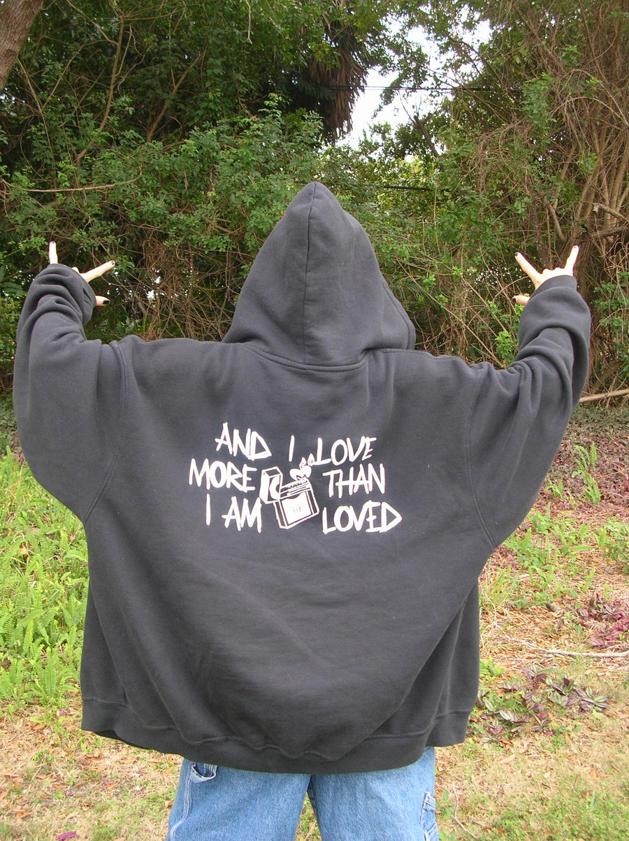 Orchid / Flame Zip Hoodie