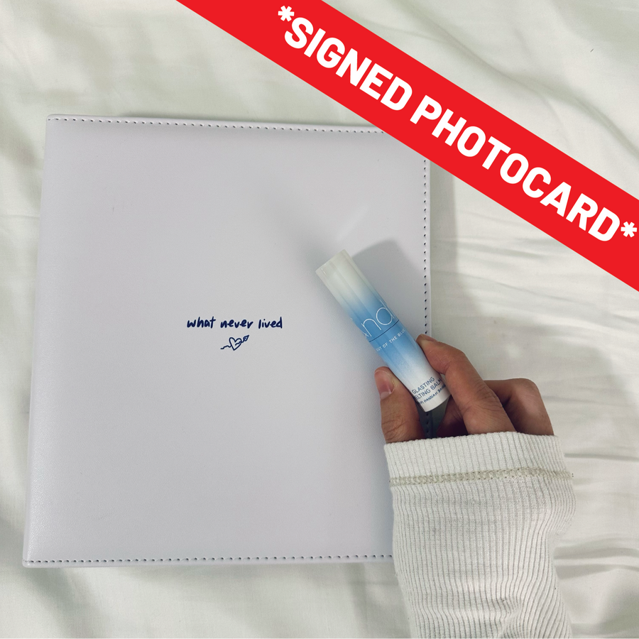 rom&nd X hannah bahng 'memories' bundle *SIGNED PHOTOCARD*